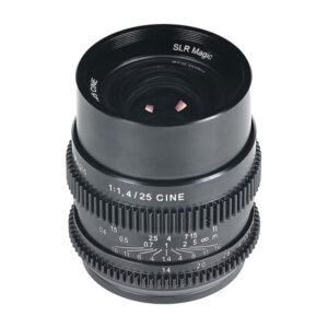 لنز سینمایی اس ال آر مجیک SLR Magic Cine 25mm f/1.4 Lens Sony E-Mount