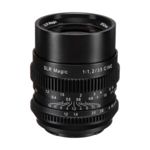 لنز سینمایی اس ال آر مجیک SLR Magic Cine 35mm f/1.2 FE Lens for Sony E-Mount