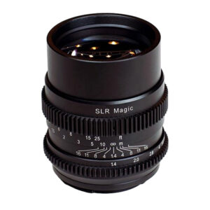 لنز سینمایی اس ال آر مجیک SLR Magic Cine 75mm f/1.4 FE Lens for Sony E-Mount