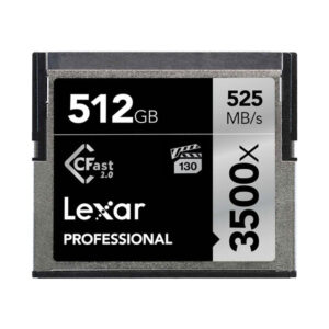 کارت حافظه لکسار Lexar 512GB Professional 3500x CFast 2.0 Memory Card