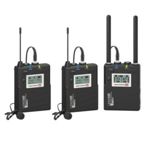 میکروفن بی سیم لنزگو LENSGO LWM-338C Double LWM Wireless Microphone