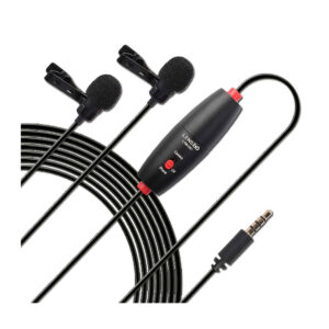 میکروفن باسیم یقه ای LENSGO LYM-DM1 Dual Microphone